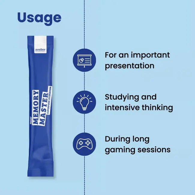 Hydration Superfoods Memory Master - 10 sachets