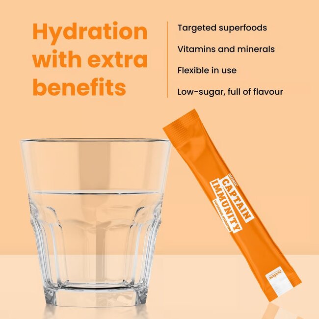 Hydration Superfoods Captain Immunity