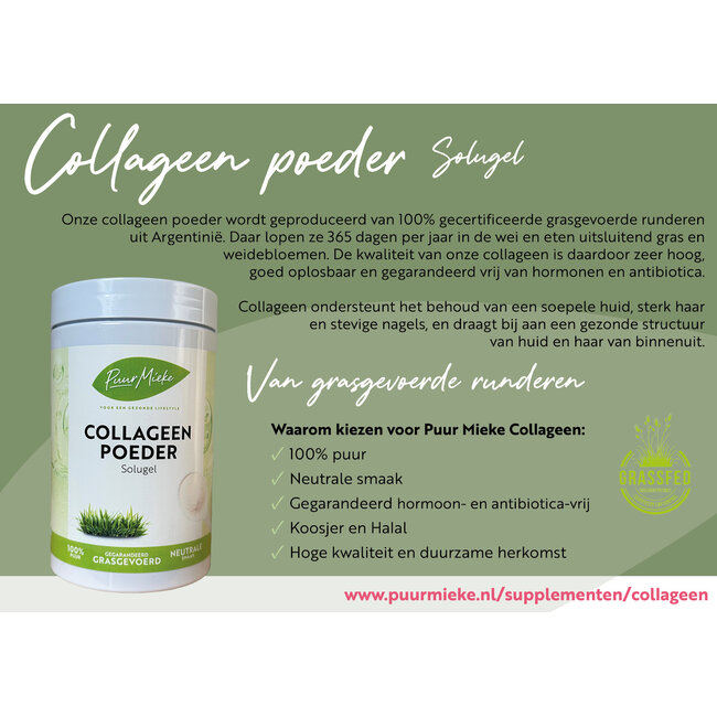 Collageen Poeder Gehydrolyseerd - 300g