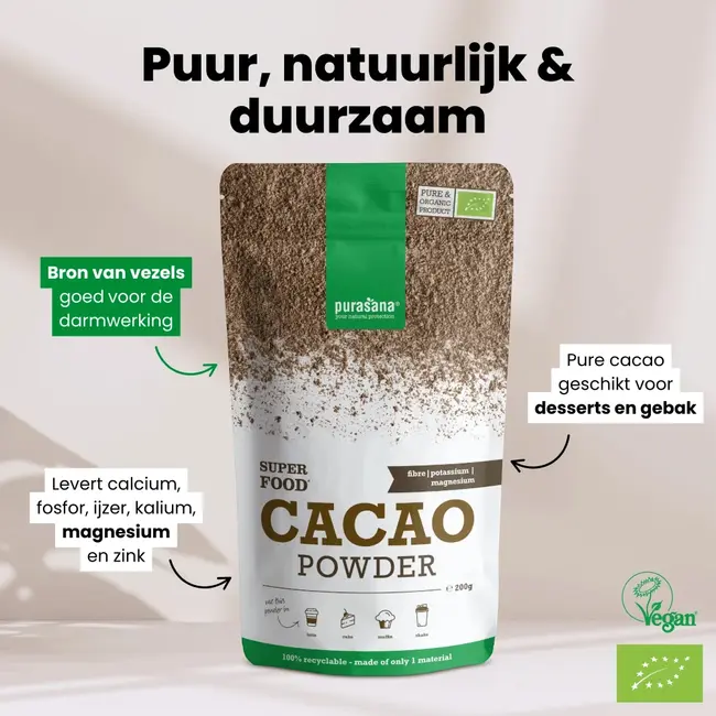 Cacaopoeder - 200g - BIO