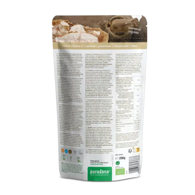 Baobab poeder - 200g - BIO