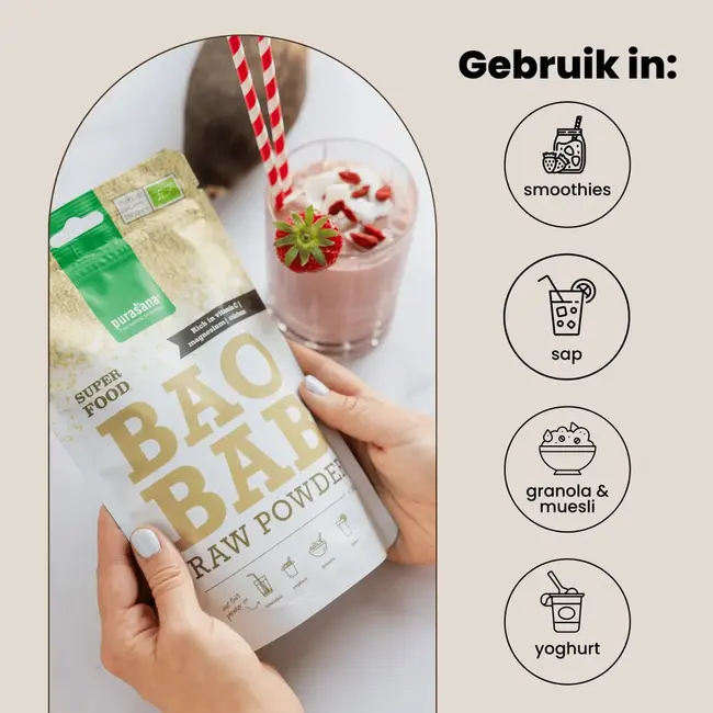 Baobab poeder - 200g - BIO