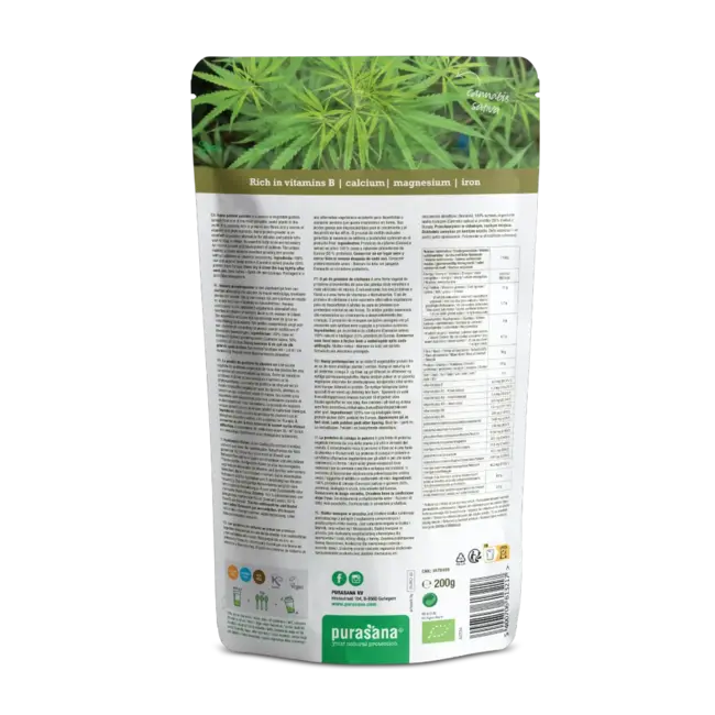 Hennep Proteïnepoeder - 200g - BIO