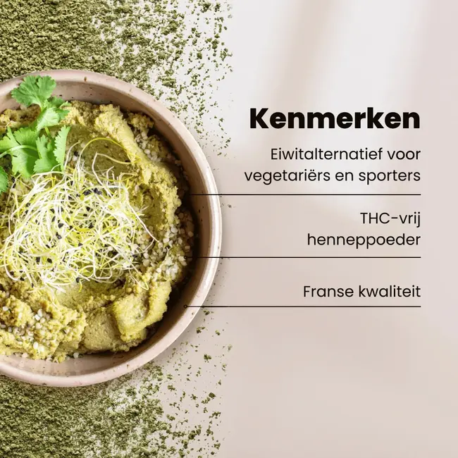 Hennep Proteïnepoeder - 200g - BIO