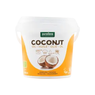 Purasana Kokosolie Ontgeurd - 500ml - BIO