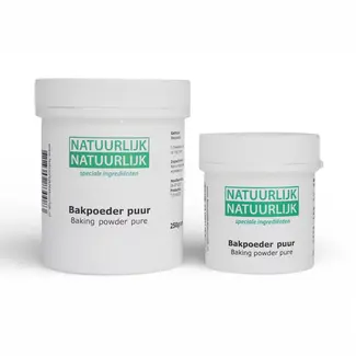 NatuurlijkNatuurlijk Bakpoeder Puur - zonder maiszetmeel