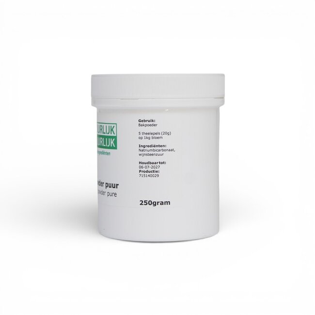 Bakpoeder Puur - zonder maiszetmeel