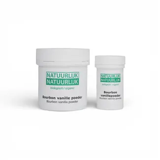 NatuurlijkNatuurlijk Bourbon Vanillepoeder - BIO