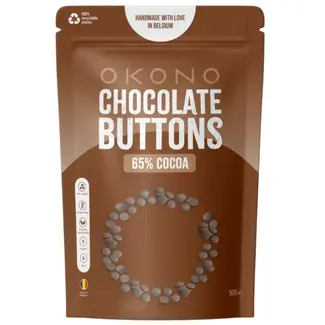 Okono Chocoladedruppels - 65% Cacao - 500g