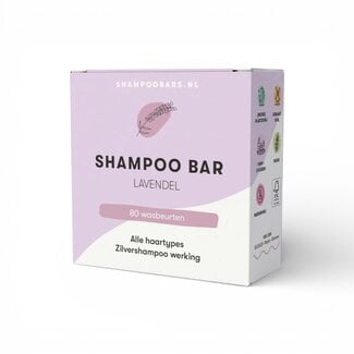 Shampoo Bars Lavendel - Zilvershampoo - 60g