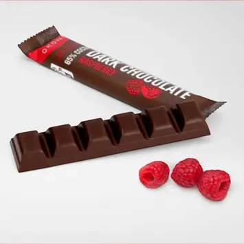Chocoladereep - Karamel Zeezout - 65% Cacao - 35g - Puur Mieke