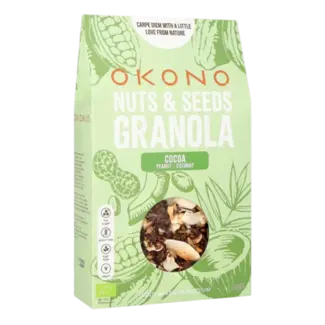 Okono Granola Noten, Zaden en Cacao - BIO - 250g