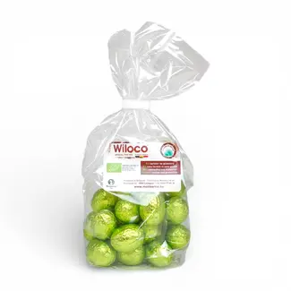 Wiloco Paaseitjes Melk - Gevuld met praline - 150g - BIO