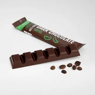 Okono Chocoladereep - Koffie - 65% cacao - 35g