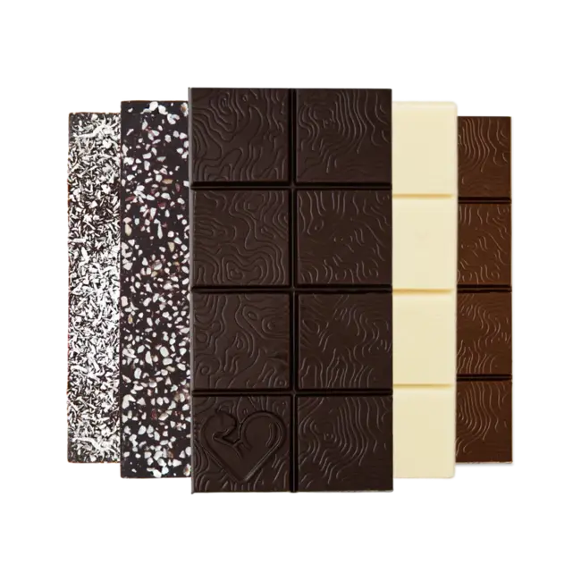 Chocolade met MCT Mix - 10x50g