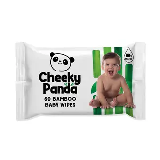 Cheeky Panda Babydoekjes - FSC Bamboe - Bio Afbreekbaar