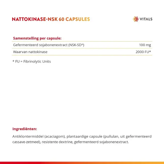 Nattokinase-NSK - 60 capsules
