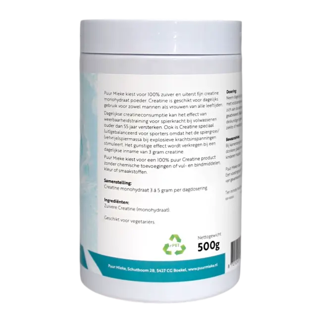 Creatine Monohydraat Poeder - 500g