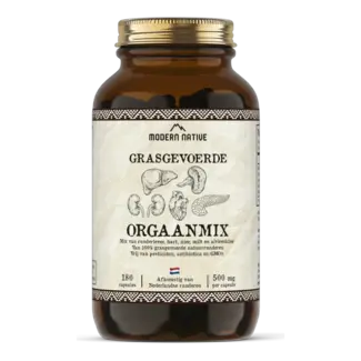 Modern Native Grasgevoerde Runderorgaanmix