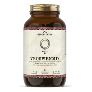 Modern Native Vrouwenmix Runderorgaan Supplement met Oesters