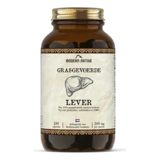 Modern Native Grasgevoerd Runderlever Supplement