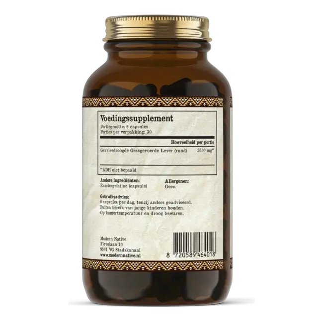 Grasgevoerd Runderlever Supplement