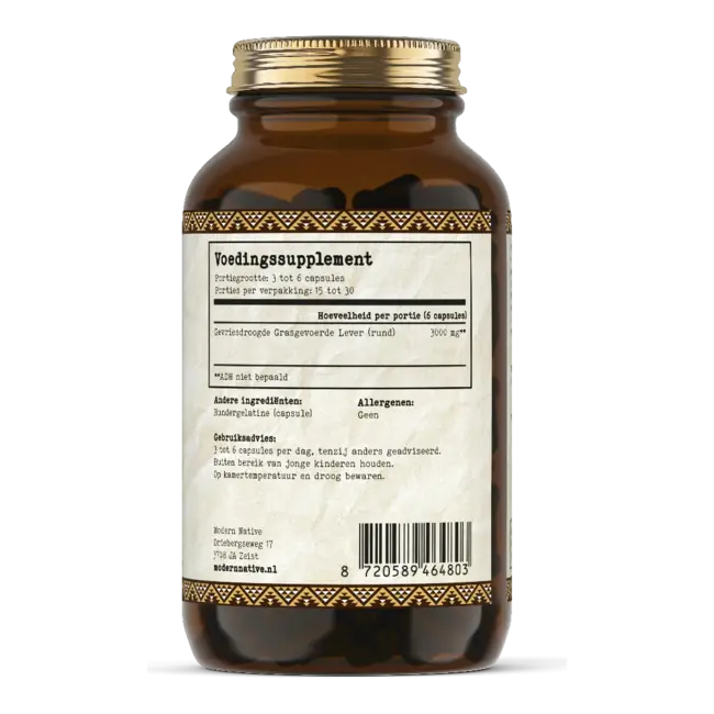 Grasgevoerd Runderlever Supplement