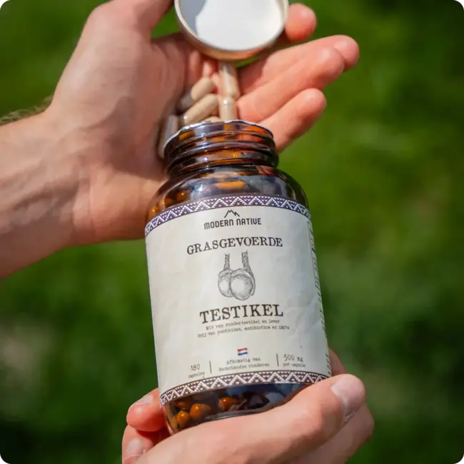 Grasgevoerd Rundertestikel Supplement