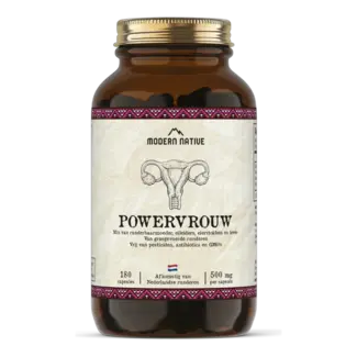 Modern Native Powervrouw Runderorgaan Supplement