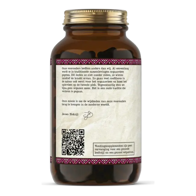 Powervrouw Runderorgaan Supplement