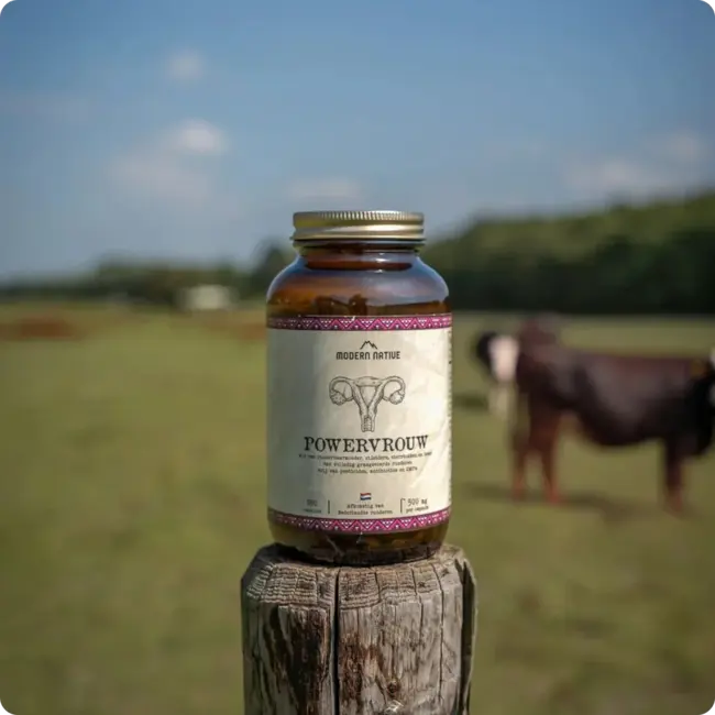 Powervrouw Runderorgaan Supplement