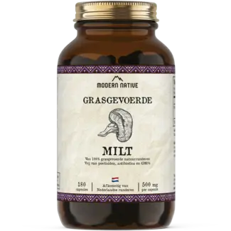 Modern Native Grasgevoerd Rundermilt Supplement