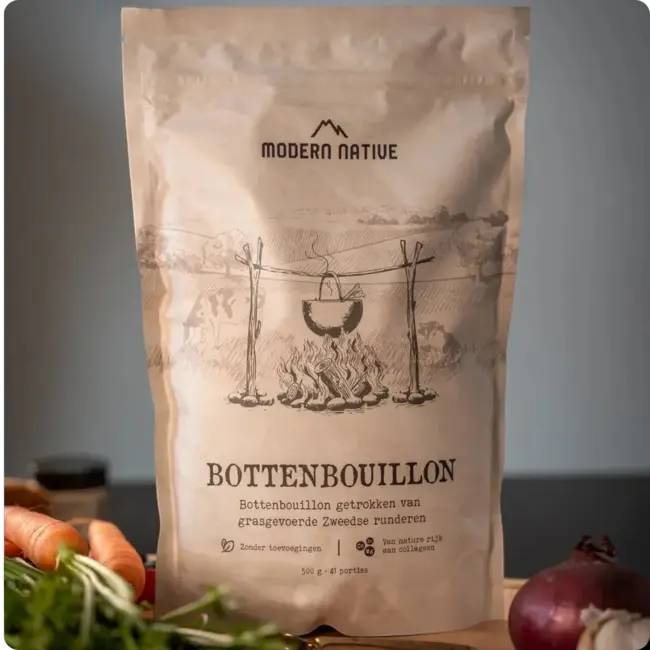 Grasgevoerde Runderbottenbouillon - 500g