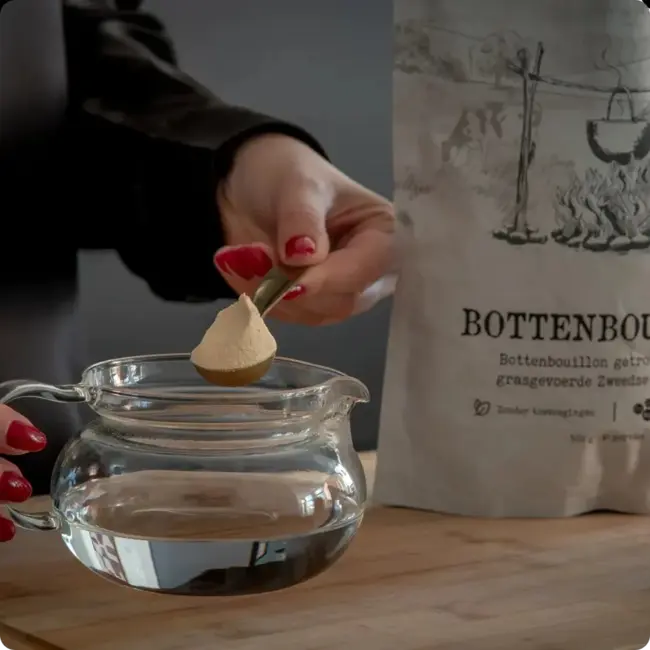 Grasgevoerde Runderbottenbouillon - 500g
