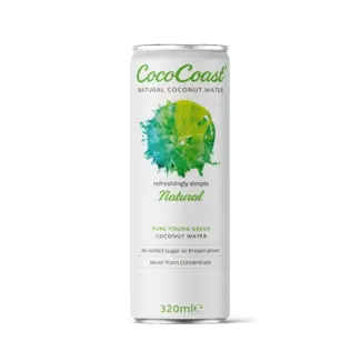 Cococoast Kokoswater - Naturel - 320ml