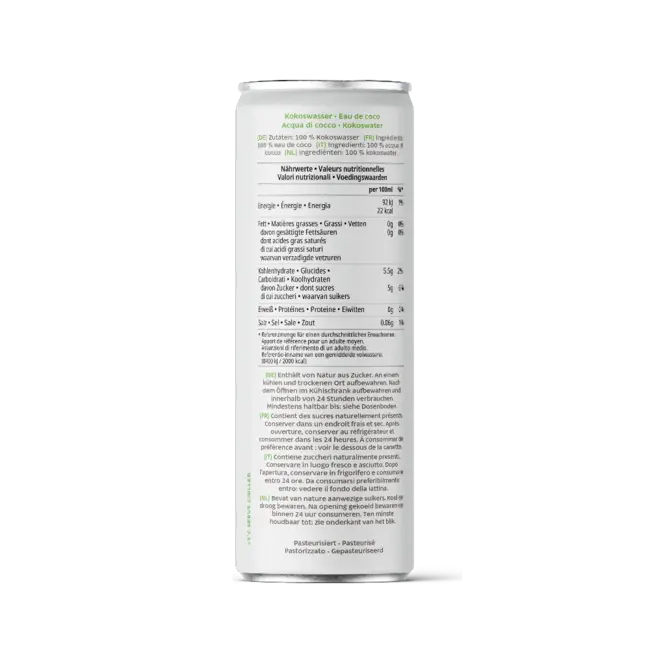 Kokoswater - Naturel - 320ml
