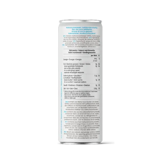 Kokoswater - Bruisend - 320ml