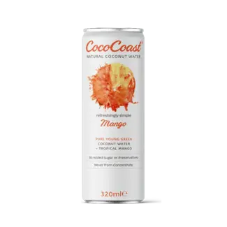 Cococoast Kokoswater - Mango - 320ml