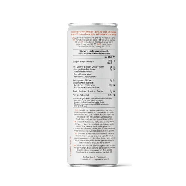Kokoswater - Mango - 320ml