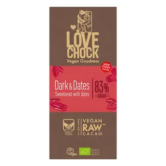 Lovechock Dark & Dates - 70g - BIO