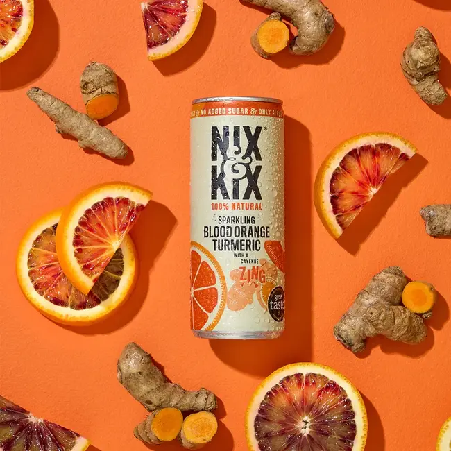 Frisdrank Blood Orange-Tumeric - 250ml
