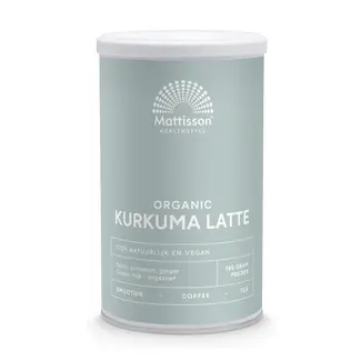 Mattisson Kurkuma Latte Goldenmilk Reishi Ceylon Kaneel - 160g - BIO
