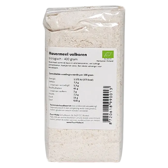 Biologisch Volkoren Havermeel - 400g