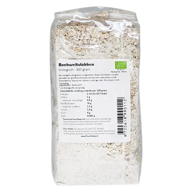 Biologische Boekweitvlokken - 400g