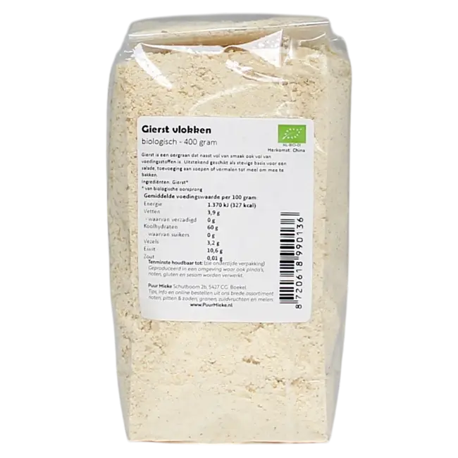 Biologische Gierstvlokken - 400g