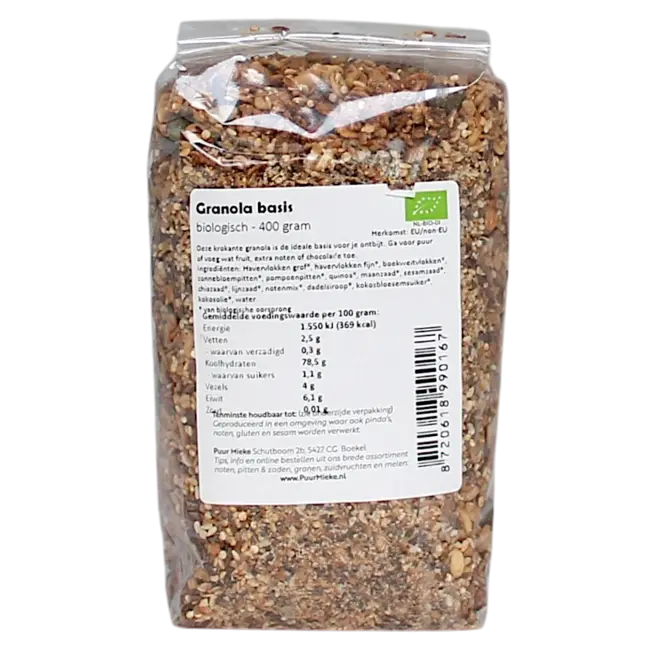 Biologische Granola Basis - 400g