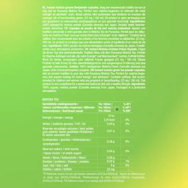 Instant Matcha Thee - BIO