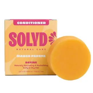 Solyd Conditioner Bar Mango-Papaja - Voedend en verzorgend - 45g