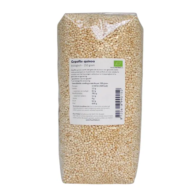 Biologische Gepofte Quinoa - 250g