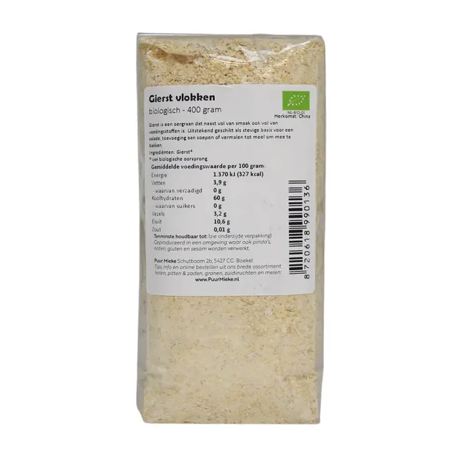 Biologische Gierstvlokken - 400g